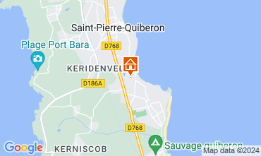 Map Saint Pierre Quiberon House 106018