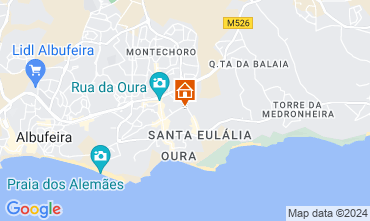 Map Albufeira Apartment 102566