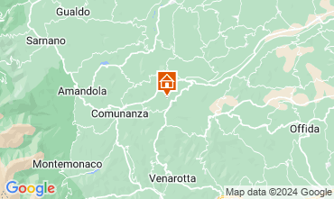 Map Ascoli Piceno Self-catering property 126204