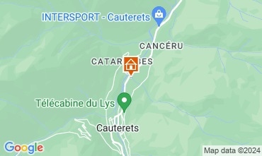 Map Cauterets Chalet 117155