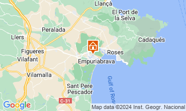 Map Empuriabrava House 109295