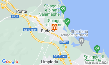 Map Budoni Apartment 127061