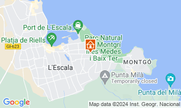 Map L'Escala Villa 124970