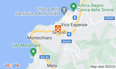 Map Vico Equense Apartment 127150