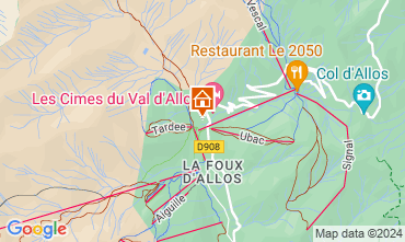 Map La Foux d'Allos Studio 125224