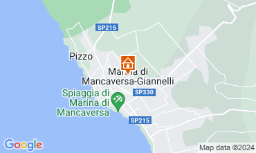 Map Marina di Mancaversa Apartment 128303