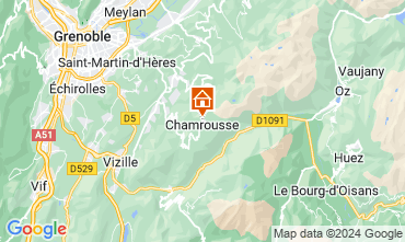 Map Chamrousse Chalet 742