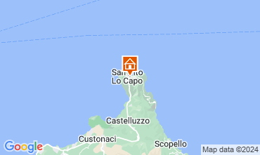 Map San Vito lo Capo Apartment 109302