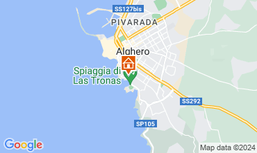 Map Alghero Apartment 114225