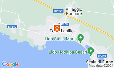Map Torre Lapillo Apartment 123557