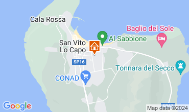 Map San Vito lo Capo Apartment 114781