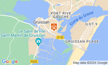 Map Gruissan Studio 44744