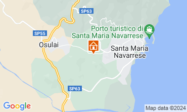 Map Santa Maria Navarrese Villa 110022