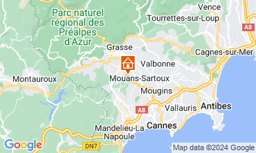 Map Cannes House 113345