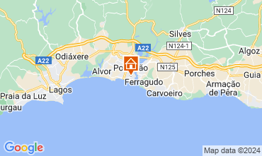 Map Praia da Rocha Apartment 127099