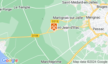 Map Saint-Jean-d'Illac House 121269