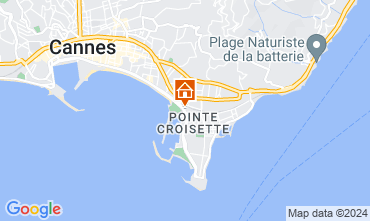 Map Cannes Apartment 45923