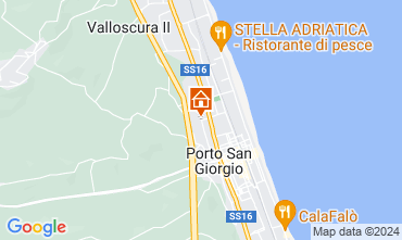 Map Porto San Giorgio Apartment 76220