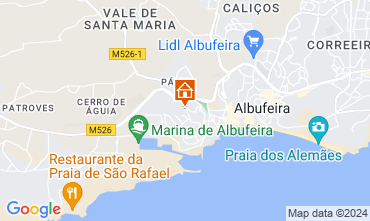 Map Albufeira Apartment 129126