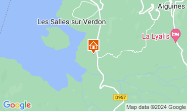 Map Les Salles sur Verdon House 123000