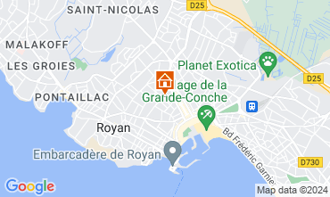 Map Royan Apartment 55283