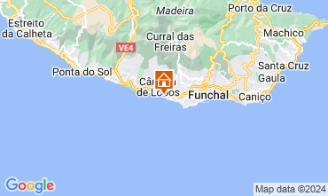 Map Camara de Lobos Apartment 128028