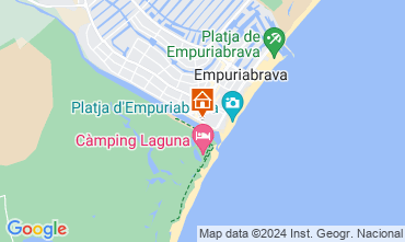 Map Empuriabrava Apartment 128314