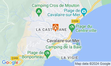 Map Cavalaire-sur-Mer Villa 123584