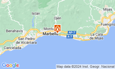 Map Marbella Villa 64346