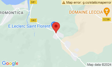 Map Saint Florent Apartment 118270