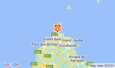 Map Grand Baie Villa 125589