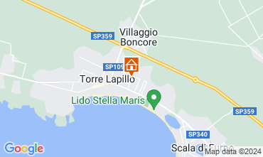 Map Torre Lapillo Apartment 115561
