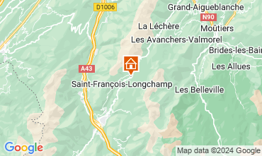 Map Saint Franois Longchamp Apartment 64015