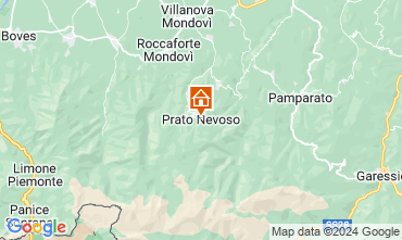 Map Prato Nevoso Apartment 67291
