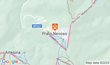 Map Prato Nevoso Apartment 67291