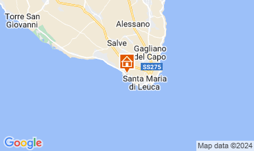 Map Santa Maria di Leuca Apartment 79234