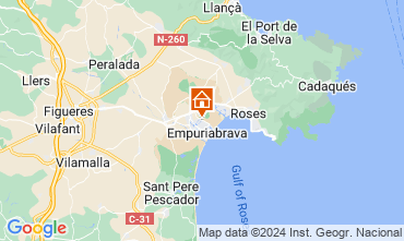 Map Empuriabrava House 106921