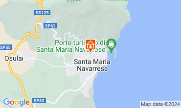 Map Santa Maria Navarrese Apartment 83808